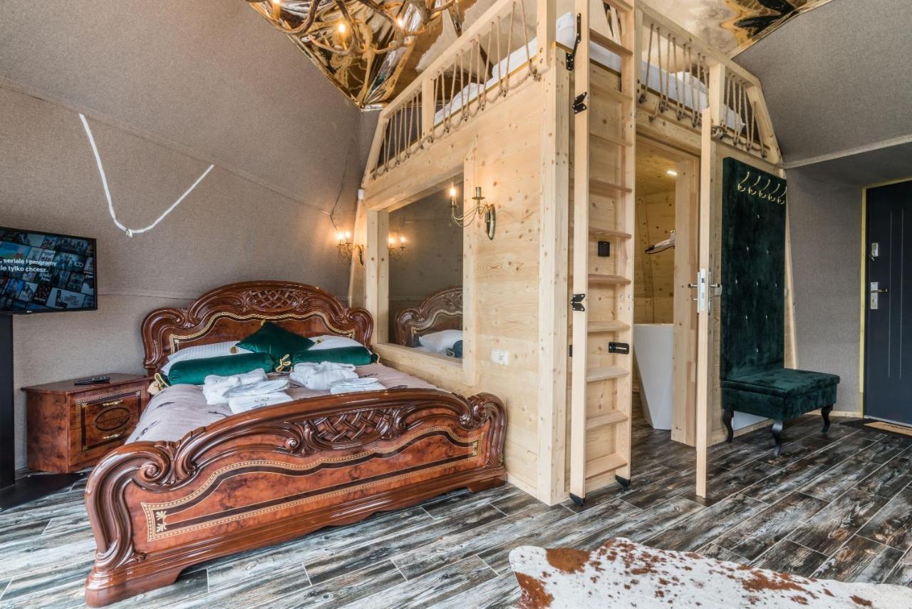 Glamp Royal Hotell Biały Dunajec Exteriör bild