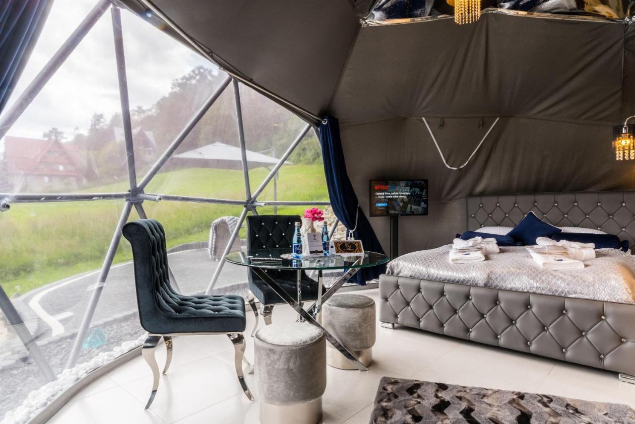 Glamp Royal Hotell Biały Dunajec Exteriör bild